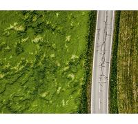 500 Pieces Puzzles for Adults Puzzle Wall Decoration Birthday And Xmas Gifts - Roads aerial view greens 52x38cm