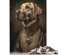 500 Pieces Puzzles for Adults Royal Canine Portrait-1 Creative Square Jigsaw Puzzles for Adults, Wooden Puzzles Home Decoration Jigsaw Puzzles 500pcs (52x38cm)