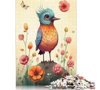500 Pieces Puzzles for Adults Spring Bird V2 Square Puzzle for Adults & Wooden Puzzles Home Decor 500pcs (52x38cm)