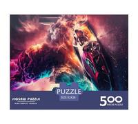 500 Pieces Puzzles for Adults Supercar Square Puzzle for Adults & Wooden Puzzles Home Decor 500pcs (52x38cm)