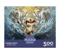 500 Pieces Puzzles for Adults The Blood Witch Creative Square Jigsaw Puzzles for Adults, Wooden Puzzles Home Decoration Jigsaw Puzzles 500pcs (52x38cm)
