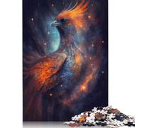 500 Pieces Puzzles Jigsaw Adults Puzzle Standard Jigsaw Galaxy Phoenix Jigsaw Family Decoration Educational Toy Game 500pcs (52x38cm)