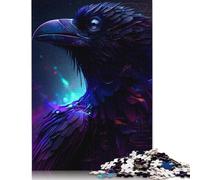 500 Pieces Raven for Adults Difficult Jigsaw Puzzles Puzzle Jigsaws for Adults Family Activity Jigsaw Puzzles 500pcs (52x38cm)