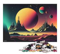 500 Pieces 'Retro Nostalgic Tomorrow Puzzle for Adults Puzzle Adult Jigsaw Puzzle Learning Educational Toys 500pcs (52x38cm)