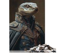 500 Pieces Royal King Cobra for Adults Difficult Jigsaw Puzzles Puzzles Jigsaw Puzzles for Adults 500pcs (52x38cm)
