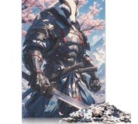 500 Pieces Samurai Badger Vigilance Puzzles Jigsaw Adults Difficulty Puzzles Jigsaw Educational Games Toy Family Decoration 500pcs (52x38cm)