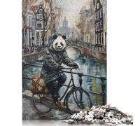 500 Pieces Scary Cute Penguin Fantasy for Adults Difficult Jigsaw Puzzles Puzzles Jigsaw Puzzles for Adults 500pcs (52x38cm)