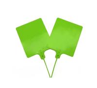 500 Pieces Security Seals Tamper Evident - 25cm One-Time Use Plastic Seals with Steel Lock Core for Logistics, Shipping, Containers, Cash Bags(Green)