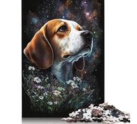 500 Pieces Space Beagle Puzzles Jigsaw Adults Difficulty Puzzles Jigsaw Educational Games Toy Family Decoration 500pcs (52x38cm)