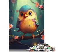 500 Pieces Spring Bird Square Jigsaw Puzzles for Adults And Wooden Puzzles 500pcs (52x38cm)
