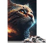 500 Pieces The Cats Puzzle Jigsaw Adults Puzzles Difficulty Jigsaw Educational Game Toy 500pcs (52x38cm)