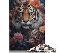 500 Pieces 'The Ultimate Jigsaw Square Puzzle for Adults Wooden Puzzles Unique Challenge Games 500pcs (52x38cm)