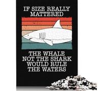 500 Pieces The Whale Not The Shark Square Jigsaw Puzzles for Adults And Wooden Puzzles Children Puzzles 500pcs (52x38cm)