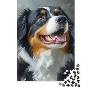 500 Pieces Tibetan Mastiff Jigsaw Puzzle Adults Difficulty Puzzles Educational Toy Games Family Decoration 500pcs (52x38cm)