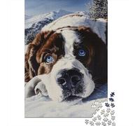 500 Pieces Tibetan Mastiff Puzzles Jigsaw Difficulty Puzzle Jigsaw Educational Games Toy 500pcs (52x38cm)