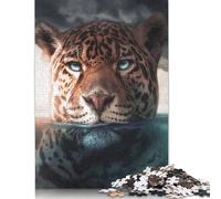 500 Pieces Underwater Jaguar Jigsaw Puzzles for Adults, Puzzle, 500 Pieces Puzzle, Puzzle Game Difficult Challenge Puzzle 500pcs (52x38cm)