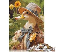 500 Pieces Vintage Duck Puzzle, Puzzle Jigsaw Puzzles Challenge Jigsaw Puzzle Impossible Puzzle Game for Adults 18+ 500pcs (52x38cm)