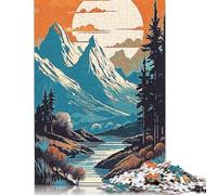 500 Pieces Wild Nature Puzzle, Puzzle Jigsaw Puzzles Challenge Jigsaw Puzzle Impossible Puzzle Game for Adults 18+ 500pcs (52x38cm)