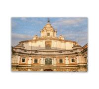 500 Pieces Wooden Puzzle for Adults A View of The Baroque Church of Sant'ivo Alla Sapienza in The Heart of Rome Challenging Educational Toys Home Decor