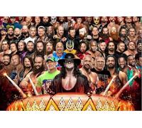500 Pieces, Wrestlers Art Poster Puzzle, Puzzles for Older Adults, Irregular Puzzle Piece, Adult Stress Relief Game, Wall Art Decoration Fc626Pj 52x38CM