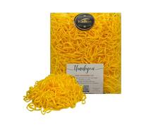 500 Pieces Yellow Rubber Bands for Hair, Durable, No Damage, Elastic Hair Bands for Babies, Toddlers, Kids and Adults, Non-Slip Multi-Purpose Hair Accessories for Braids,