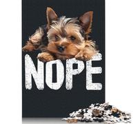 500 Pieces Yorkshire Terrier Nope Puzzle for Adults Puzzles 500 Piece Puzzle for Adults And Teenager 500pcs (52x38cm)