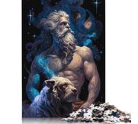 500 Pieces Zeus And His Companion Square Jigsaw Puzzles for Adults And Wooden Puzzles Children Puzzles 500pcs (52x38cm)