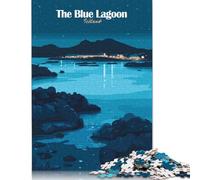 500 PieceThe Blue Lagoon, Iceland Jigsaw Puzzles for Adults And Wooden Puzzle for Puzzles Lovers 500pcs (52x38cm)