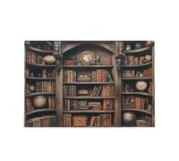 500 Piecing Puzzle Puzzles for Adults Challenging Funny Family Puzzle Perfect for Game Nights, Treasure Hunt Bookshelf