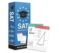 500 SAT Prep Flash Cards 2025-2026 | Vocabulary, Math Formulas & Practice Question Sections - Infodeck’s Most Complete SAT & ACT Prep Flashcard Set