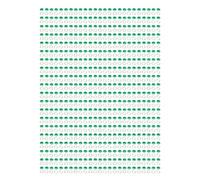 500 Sets 8mm Round Copper Grommet Kit Vibrant Color Eyelet Set Durable Metal Rustproof DIY Repair Kit for Leather Crafts Clothing Bags and Home Decor Projects (green)