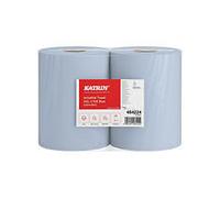 500 Sheets Katrin Classic Industrial Hand Towel Roll 3-Ply Blue (Pack of 2)
