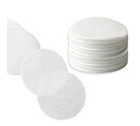 500 Sheets of Concentrated Italian Coffee Machine Circle Disposable Portable Filter Paper for Restaurant Minimalist Style White (53mm)