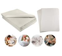 500 Sheets of Newspaper Offcuts Paper for Moving House Packing Fragile Items Box Filling Wrapping Chip Chop Art and Craft Unprinted Large White Newsprint Paper - 20”x30”