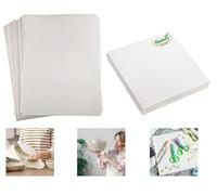 500 Sheets of White Newspaper Offcuts Paper Sheets for Wrapping Fragile Items Moving House Box Filling Fish and Chip Box Wrapping Chip Chop Paper Art and Craft Large Drawing Paper - 20 x 30 Inches