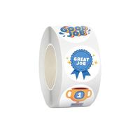 500 Sheets Reward Stickers, Encouraging Seal Labels for Office Stationery, Label Decorative Stickers, Round Reward Labels for Teachers, Students & Classroom Use