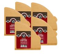 500 Size V02 Brown Coffee Filter Papers, Compatible with Hario Size 02 by EDESIA ESPRESS