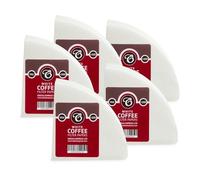 500 Size V02 White Coffee Filter Papers, Compatible with Size 02 by EDESIA ESPRESS