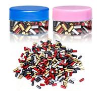 500 Universal Lighter Flints Kit, Flints for Clipper Lighters, Colourful