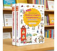 500-Word Audio Learning Book,2026 New English Sound Books for Kids,500-Word Audios Learning Book for Toddlers,Tap to Learn 18 Daily Topics Vocabulary,500+ Words Talking Interactive Audio Books