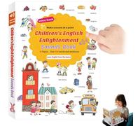 500-Word Audio Learning Book, English Words Sound Books, 500+ Words Talking Interactive Audio Books, Learn 18 Daily Topics Vocabulary, Fun Early Learning English for Kids Toddlers 2-6 Years Old