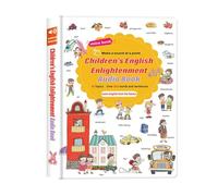 500-Word Audio Learning Book, English Words Sound Books for Ki-ds 2,3,4,5,6 Years Old, for School Classroom Library Playtime Bedtime Language Development