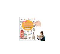 500-Word Audio Learning Book for Toddlers, 18 Topics Rechargable Children's First Talking Books, English Words Sound Book Interactive Audio Books for Early Learning English
