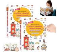 500-Word Audio Learning Book for Toddlers,2026 New English Sound Books for Kids,Learn 18 Daily Topics Vocabulary,500+ Words Talking Interactive Audio Books,Fun Early Learning English for 2-6 YearsOld