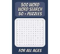 500 Word Word Search Book: Word Searches with Easy to Read Print about random words, and more, 6x9 Inches, 110 pages, 50+ puzzles, fun for Vacations, Holidays, or Birthday Gifts