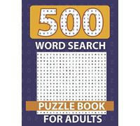 500 wordsearch puzzle book for adults