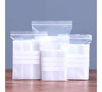 500 Write of Panel Plain Grip Seal Bags Big Medium Small Resealable Clear Plastic Bags Mini Ziplock Bags Little Plastic Bags Tiny Transparent Polythene Pouches For (10" x 14" (254mm x 356mm))