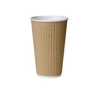 500 x 12oz Coffee Ripple Cups