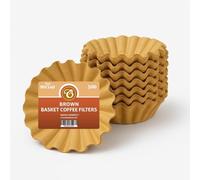 500 x 3 Pint Brown Commercial Coffee Filter Papers by EDESIA ESPRESS