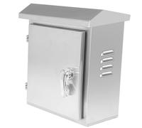 500 x 400 x 160 mm Stainless Steel Distribution Box Outdoor Waterproof Wall Mounted Control Cabinet Meter Cabinet Surface-Mounted Metal Power Box Outdoor Meter Box Outdoor